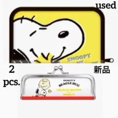 郵便局限定のスヌーピーグッズ、今度はマルチケースや印鑑 ケース 2 セット 新品
