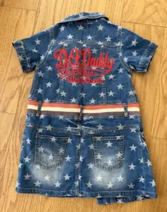 Daddy on Daddy 星柄デニムワンピース 100cmのサムネイル