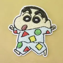 クレヨンしんちゃん 刺繍 アイロン ワッペン アップリケ キャラ 3018