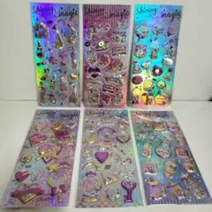 Shining Magic シャカシャカシール６枚セット