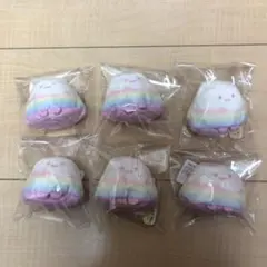 すみっコぐらし やま レインボー てのりぬいぐるみ 6個