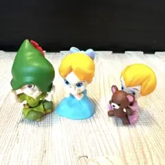 ピーターパン かくれんぼフィギュア　３種セット