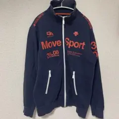 DESCENTE Move Sport ジャージ L ネイビー