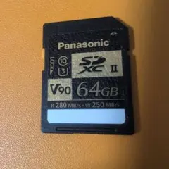Panasonic SDXC UHS-II 64GB V90 - メルカリ