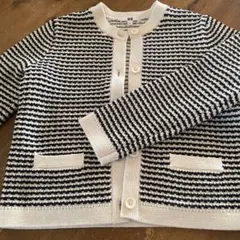 UNIQLO ボーダー カーディガン Lサイズ