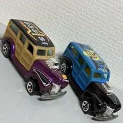 ホットウィール　40's ウッディ　woodie ルース　2台セット　サーフィンのサムネイル