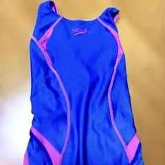 スピード競泳水着Mサイズ新品ブルーとピンクのサムネイル