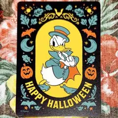 ディズニーストア　あいこじゃんけんカード　ドナルド　ハロウィン（No.196）