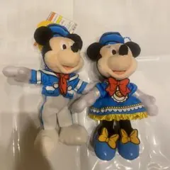 ディズニーランド　パルパル　ぬいバ　ミッキー　ミニー　セット