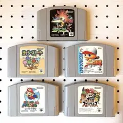 【Nintendo 64】N64ゲームソフト5本セット まとめ売り