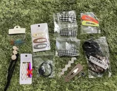 ヘアアクセサリーまとめ バナナクリップ バレッタ ヘアピン