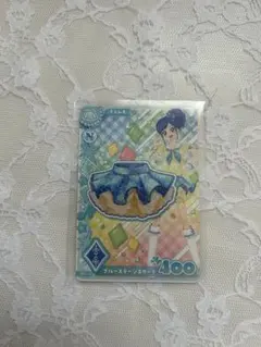 アイカツアンコール ロケテ 霧矢あおい ブルーステージスカート カード