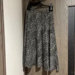 BEAUTY&YOUTH ドット柄フレアスカート Mサイズ