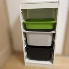 IKEA TRONES トローネス 収納 廃盤カラー ブルー - メルカリ