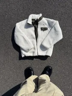 h*i様 【極暖・希少XXL】PUMA ボアフリース ジャケット 刺繍ロゴ カー