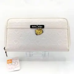 当時物 未使用 ハローキティ長財布 レディース ホワイト 2007年