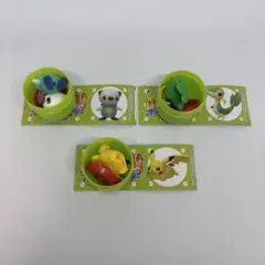 ポケモン チョコエッグ 旅立ちの3匹 ピカチュウ ミジュマル ツタージャ