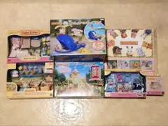 【まとめ売り】 シルバニアファミリー　人形　他　セット　7点　未使用