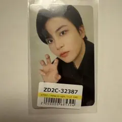 ATEEZ ジョンホ　トレカ　Ashes to Light ユニバ　特典