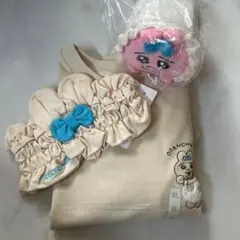 おぱんちゅうさぎ　GUコラボ　ホワイト　3点セット