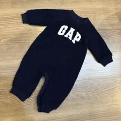 w様専用♡GAP★フリースロンパース 70サイズ　ネイビー