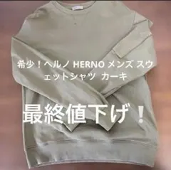 ヘルノ Herno トレーナー カーキ48 2026年最新】HERNO カラー：カーキ系 メンズ トレーナー・スウェットの
