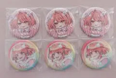 カラフルピーチ のあ ぷぴぱ 缶バッジ