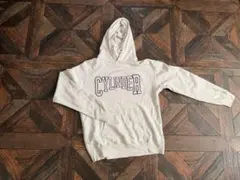 HARE プリント ホワイトパーカー