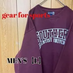 TQ111【US輸入】gear for sports　スウェット【L】レッド系