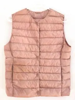 UNIQLOユニクロ　ノーカラーウルトラライトダウンベスト　Lサイズ