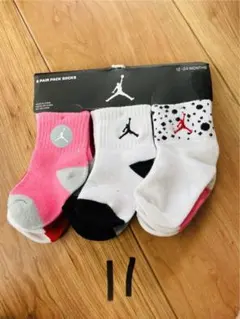 ジョーダン ナイキ靴下 6足セット 12-24ヶ月サイズ 11