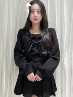 ♡*様 バブルス　ツイードリボンアンサンブル　bubbles