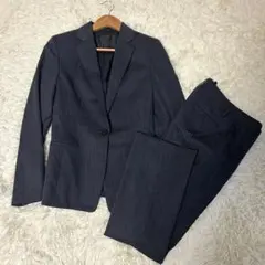 W*A様 美品✨UNTITLED ダークグレー ストライプスーツ ジャケットMパ