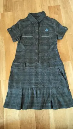 Lサイズ＊キャロウェイ　ワンピース　ゴルフウェア　チェック柄