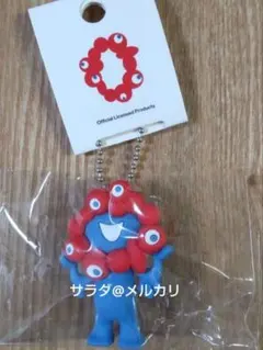 EXPO2025 関西万博　立体PVCマスコット ミャクミャクボールチェーン　A