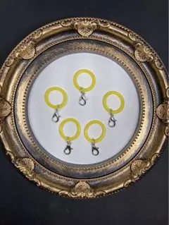 アンブレラマーカー黄5個セット(シルバー)傘