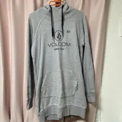VOLCOM プルオーバーパーカー グレー