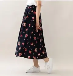 フラワープリントスカートのサムネイル