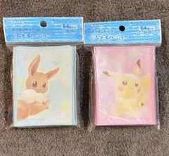 ポケカ　デッキシールド　スリーブ　イーブイ　ピカチュウ　ジュエル　未開封品