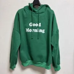 Ai Shi Shang Good Morning パーカー グリーンのサムネイル