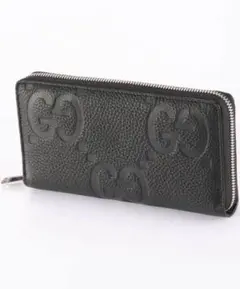 超美品 GUCCI ブラックレザー 長財布