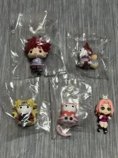 NARUTO ちょこりんマスコット ニャルト! 我愛羅 テマリ 春野サクラ