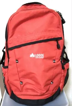 LOGOS 赤 ナイロンバックパック