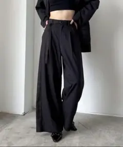 PAGEBOY(ページボーイ) チェックMIXパンツ