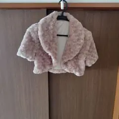 ファー ショートカーディガン