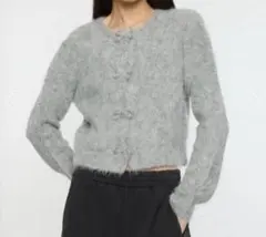 moussy FRONT RIBBON カーディガン　タグなし新品