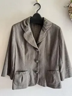 レリアン　七分袖ジャケット
