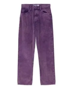 コーデュロイパンツ　パープルパンツ