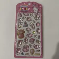 マイメロディ Tok!Tok! 立体シール！