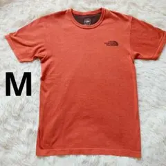 ♡美品ザ・ノース・フェイスTHENORTHFACEメンズTシャツオレンジ